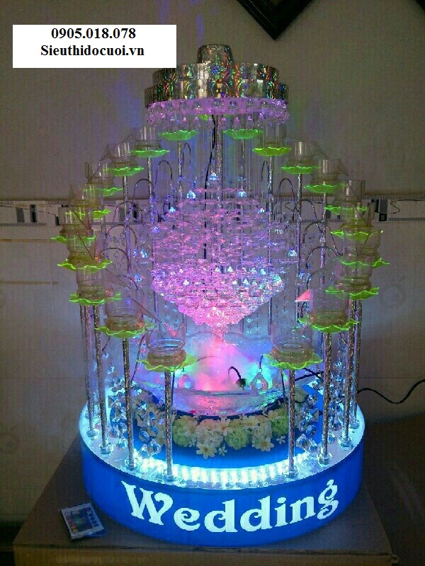 Tháp ly champagne mẫu TL21 Tháp ly champagne mẫu TL21