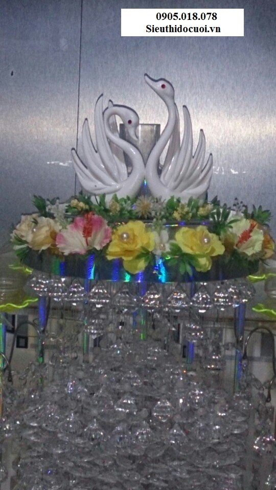 Tháp ly champagne mẫu TL21 Tháp ly champagne mẫu TL21