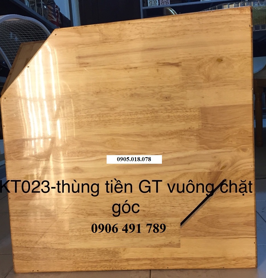 Thùng đựng tiền mừng bằng gỗ Thùng đựng tiền mừng bằng gỗ