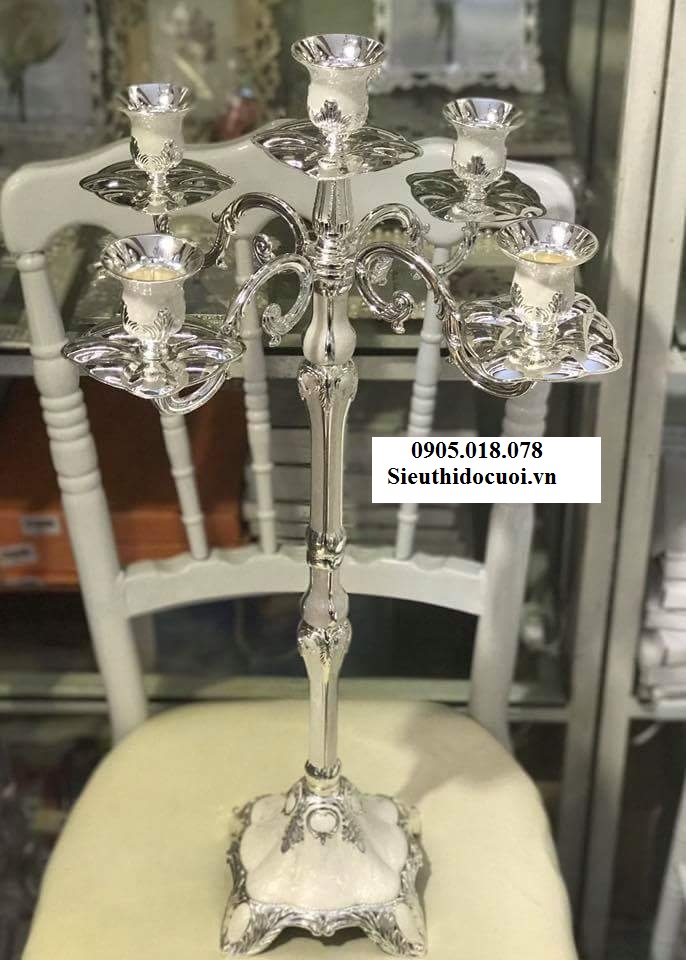 Trụ nến pha lê trong suốt giá rẻ Trụ nến pha lê trong suốt giá rẻ