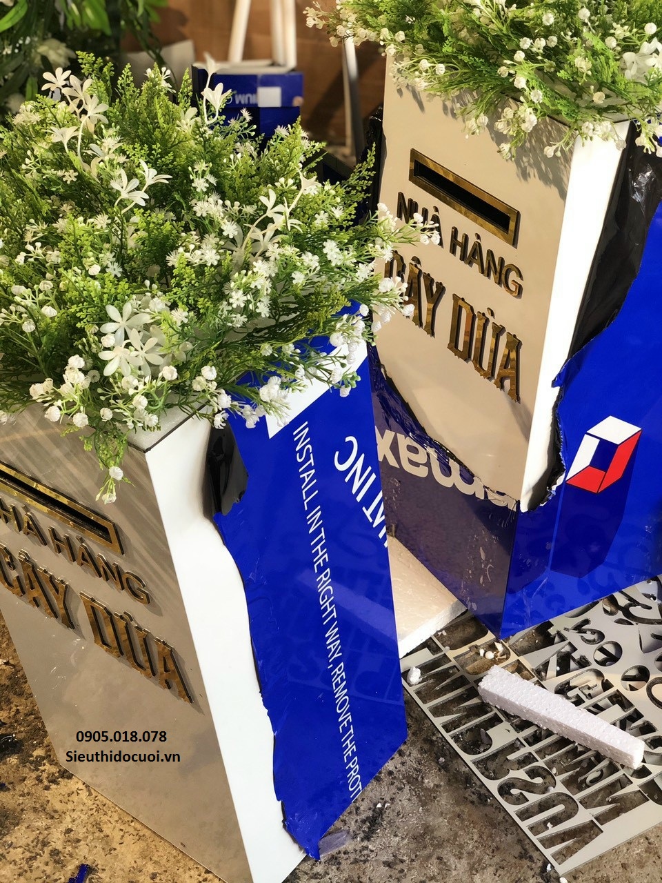 Thùng đựng tiền đám cưới Thùng đựng tiền đám cưới