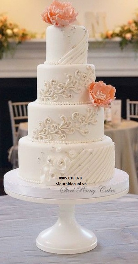 Bánh Kem Mô Hình Silicon đám cưới Bánh Kem Mô Hình Silicon đám cưới