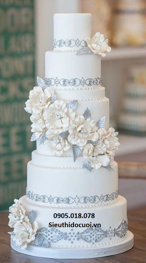Bánh Kem Mô Hình Silicon đám cưới Bánh Kem Mô Hình Silicon đám cưới