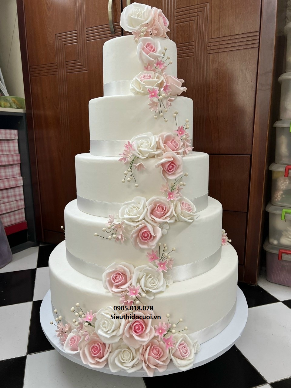 Bánh Kem Mô Hình Silicon đám cưới Bánh Kem Mô Hình Silicon đám cưới