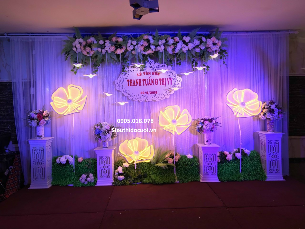 600 Sóng đèn hoa lan đại, dẫn lối hoa lan đại