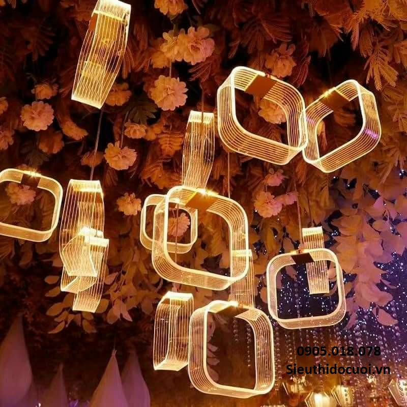 Led thả trần trang trí, Led trang trí rạp cưới Led thả trần trang trí, Led trang trí rạp cưới