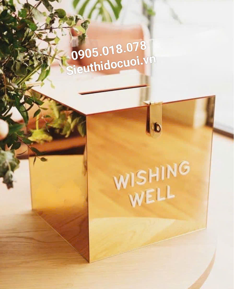 thùng tiền cưới hình vuông thùng tiền cưới hình vuông