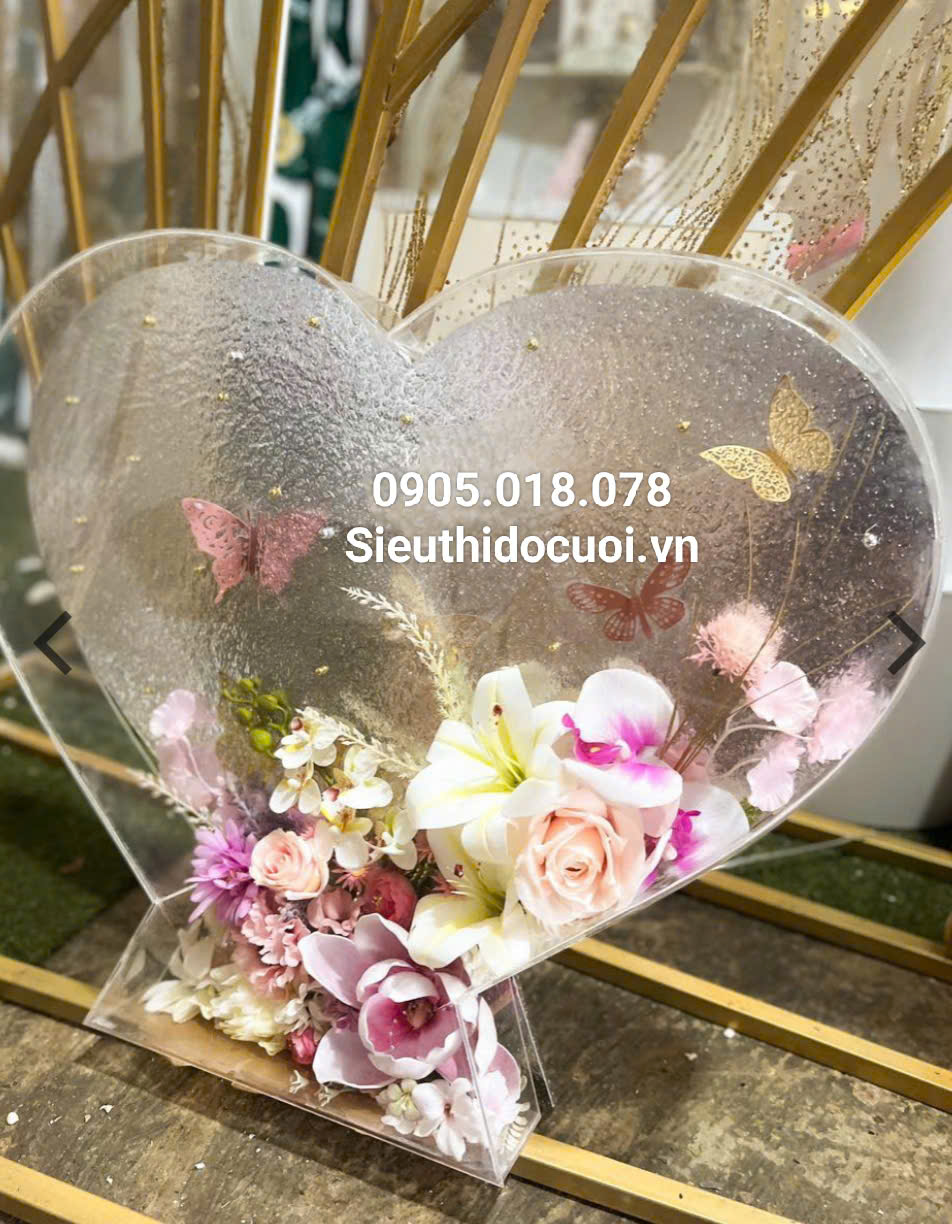 thùng tiền cưới hình trái tim thùng tiền cưới hình trái tim