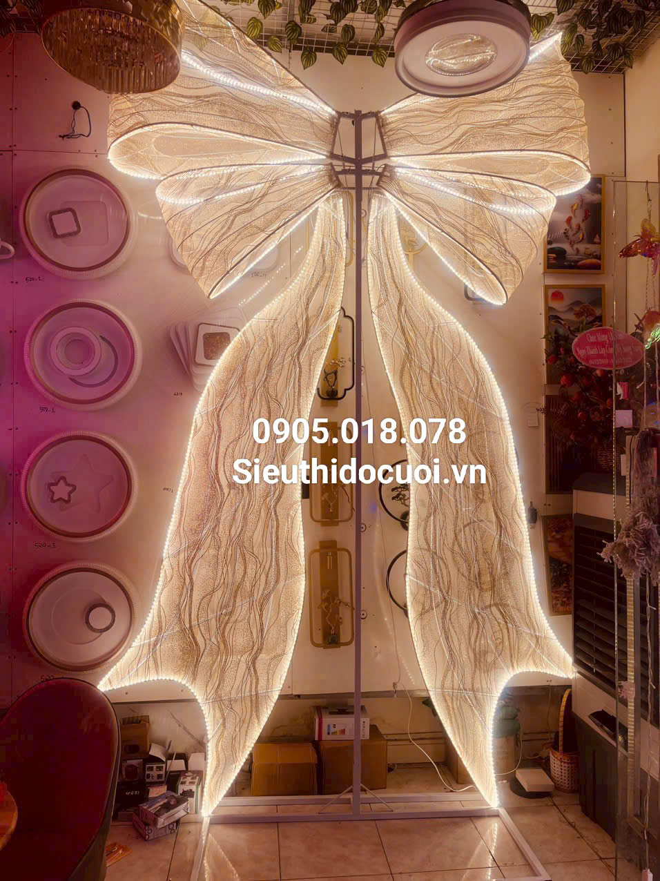 Đèn dẫn lối nơ led Đèn dẫn lối nơ led