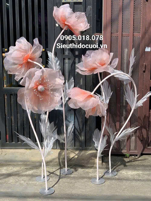 Dẫn lối sân khấu hoa voan Dẫn lối sân khấu hoa voan