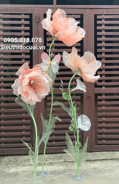 Dẫn lối sân khấu hoa voan Dẫn lối sân khấu hoa voan