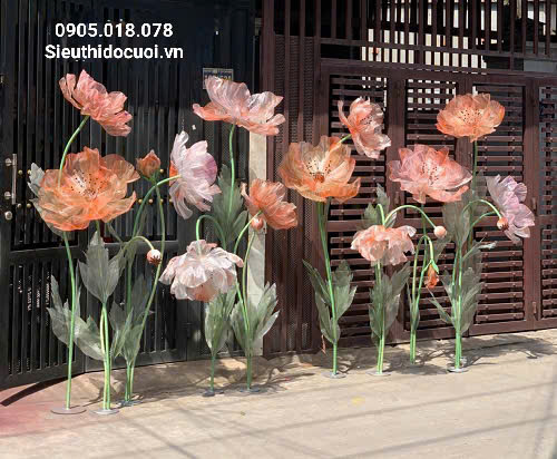 Dẫn lối sân khấu hoa voan Dẫn lối sân khấu hoa voan