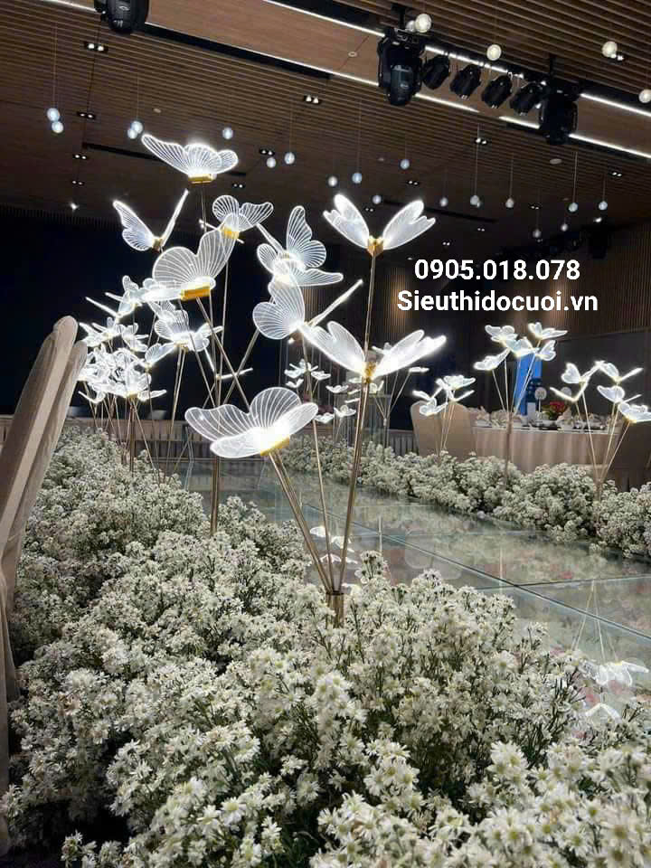 Đèn dẫn lối sân khấu bướm meka Đèn dẫn lối sân khấu bướm meka