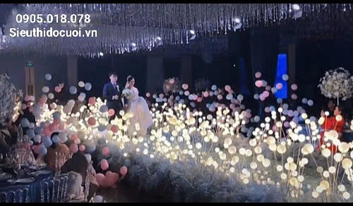 Đèn dẫn lối đám cưới - đèn banh Đèn dẫn lối đám cưới - đèn banh