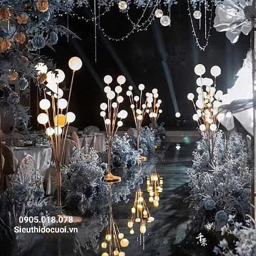 Đèn dẫn lối đám cưới - đèn banh Đèn dẫn lối đám cưới - đèn banh