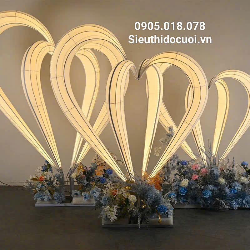 Đèn Led trái tim vòm Đèn Led trái tim vòm