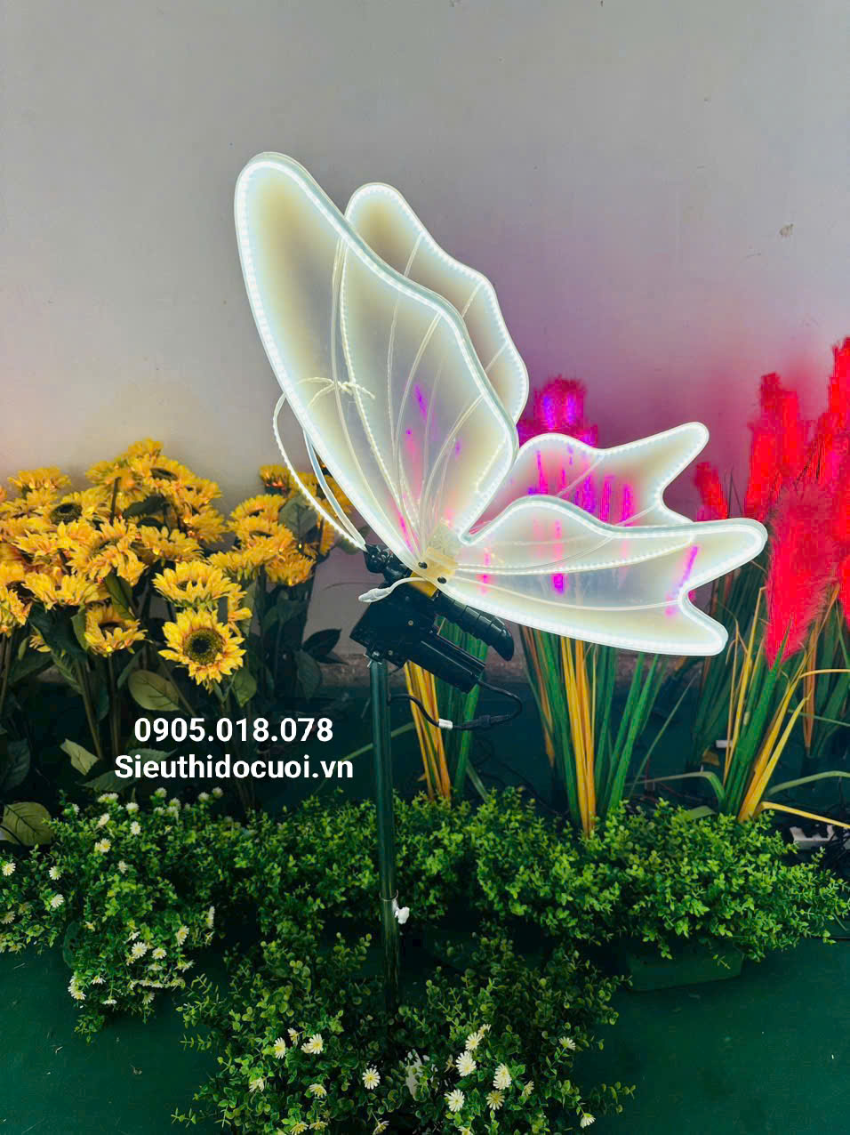 Đèn Led Cánh Bướm Có Động Cơ Đèn Led Cánh Bướm Có Động Cơ