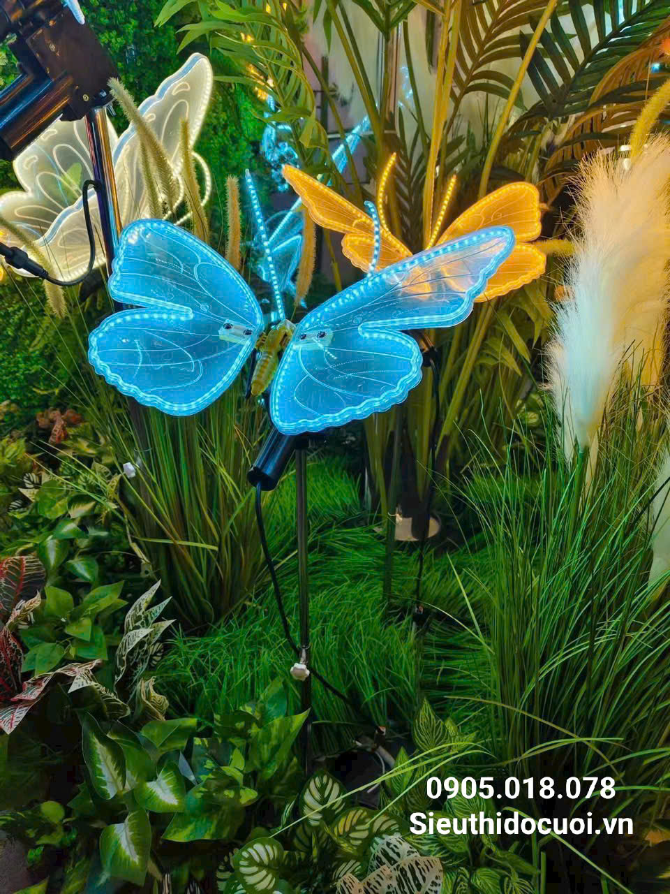 Đèn Led Cánh Bướm Có Động Cơ Đèn Led Cánh Bướm Có Động Cơ