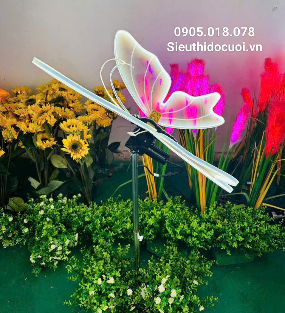 Đèn Led Cánh Bướm Có Động Cơ Đèn Led Cánh Bướm Có Động Cơ