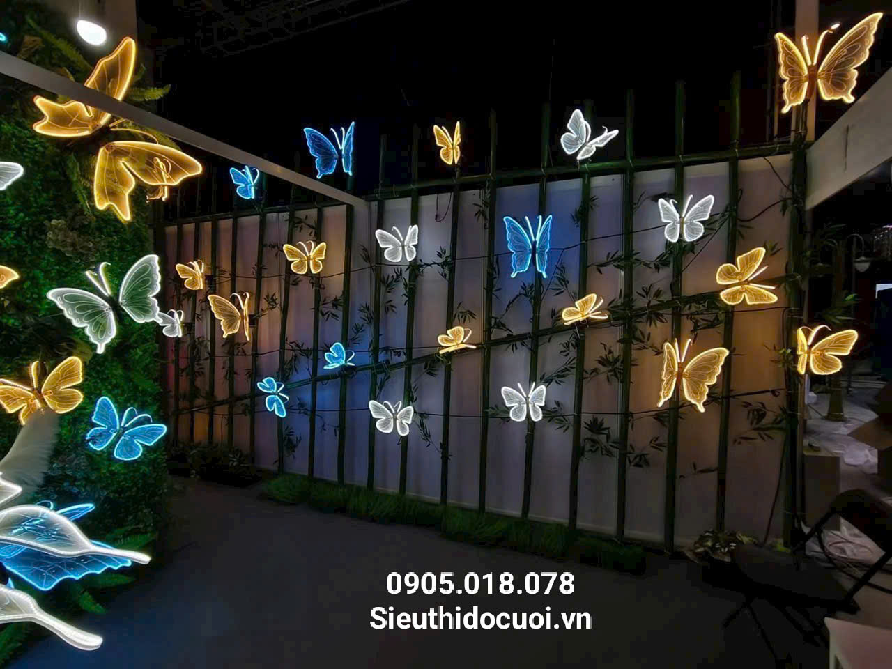 Đèn Led Cánh Bướm Có Động Cơ Đèn Led Cánh Bướm Có Động Cơ