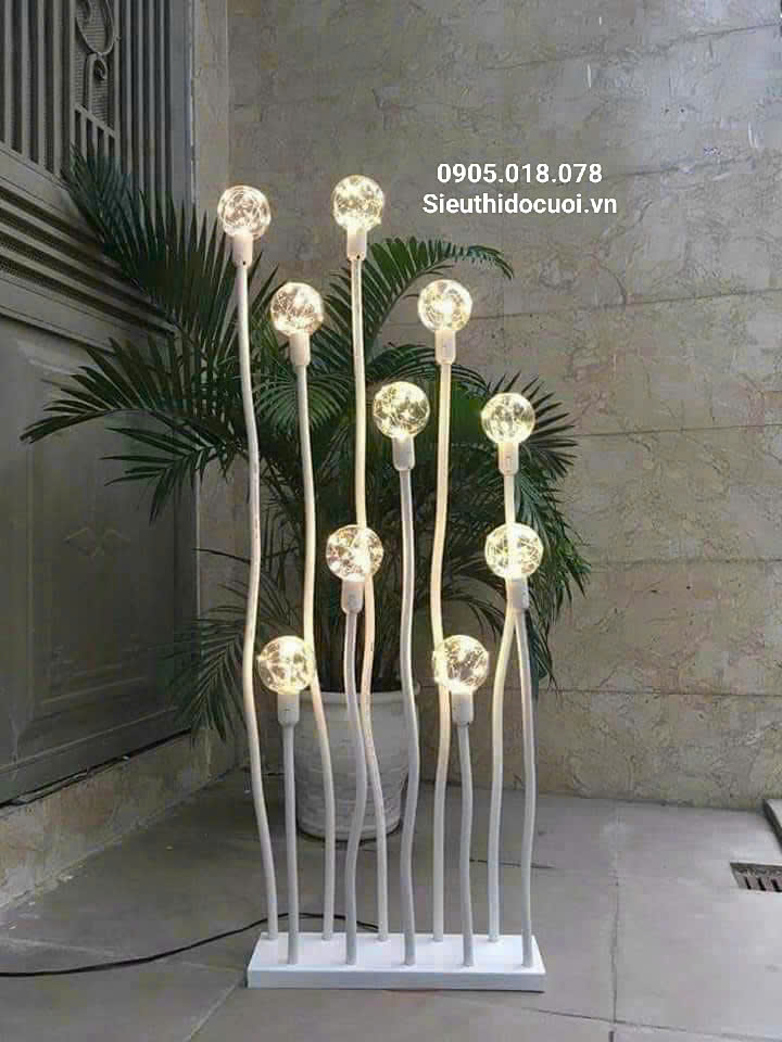 Đèn dẫn lối đám cưới 10 ngọn bóng rối Đèn dẫn lối đám cưới 10 ngọn bóng rối