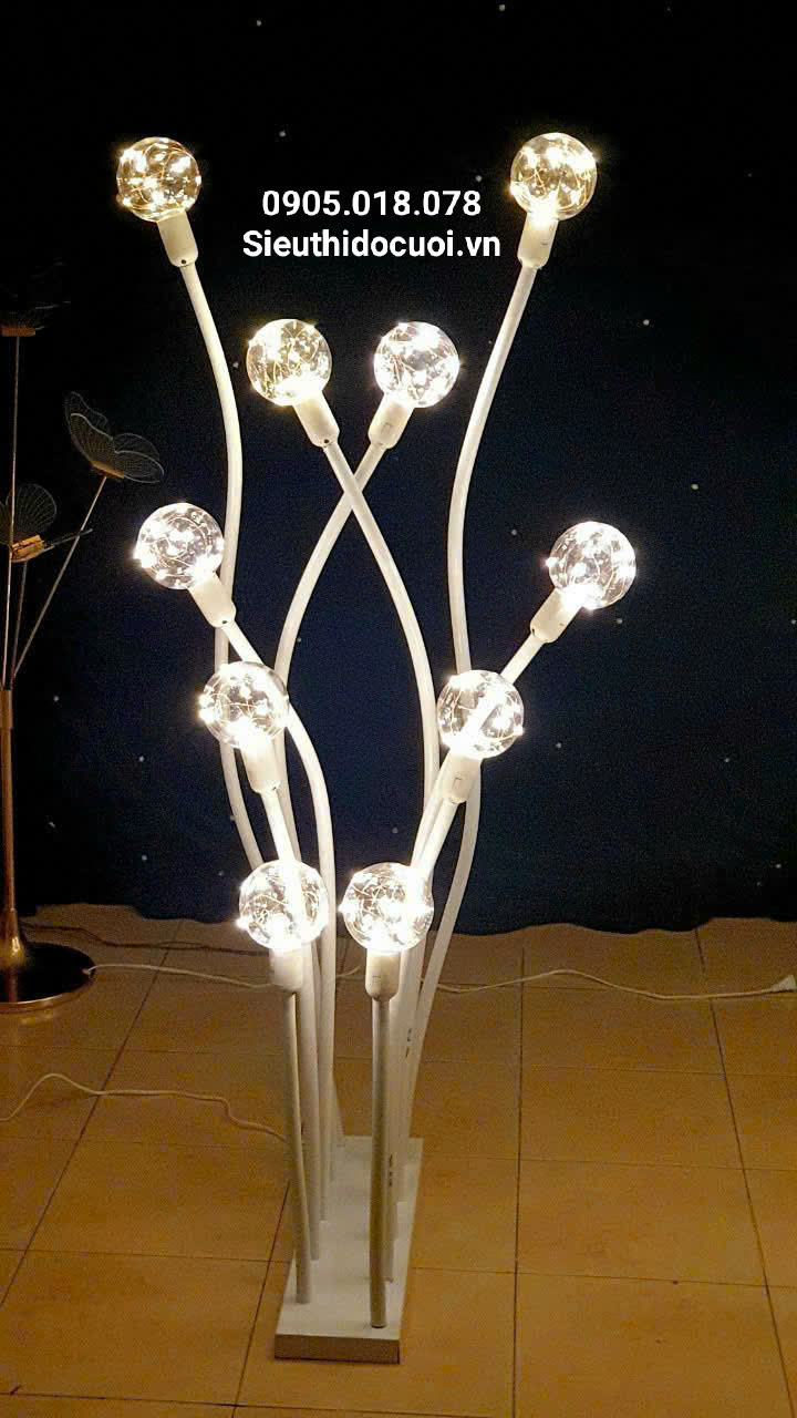 Đèn dẫn lối đám cưới 10 ngọn bóng rối Đèn dẫn lối đám cưới 10 ngọn bóng rối