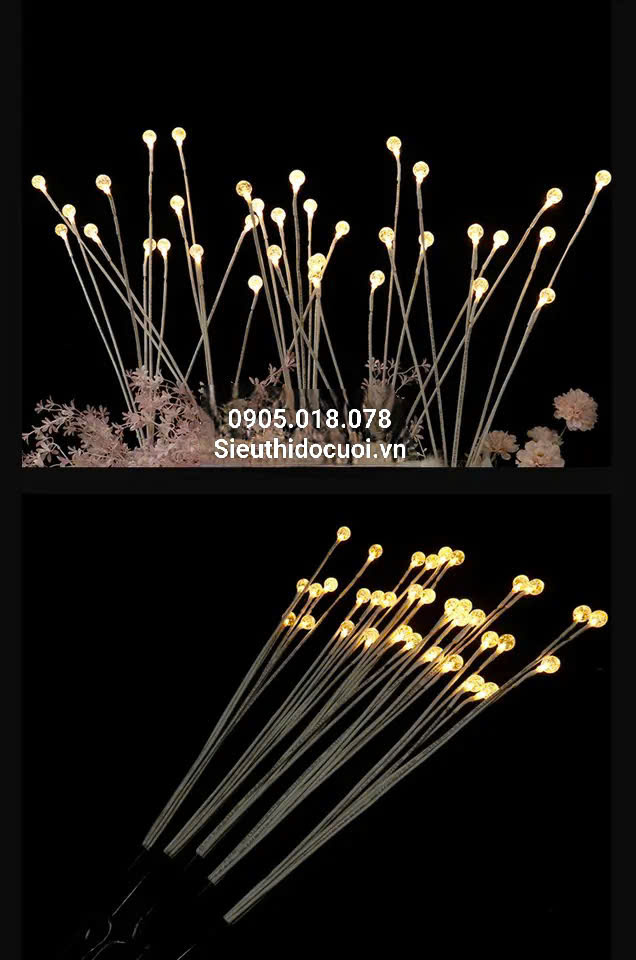 Đèn dẫn lối đám cưới bi led Đèn dẫn lối đám cưới bi led