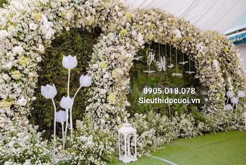 Đèn dẫn lối đám cưới hoa sen Đèn dẫn lối đám cưới hoa sen