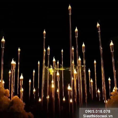 Đèn dẫn lối đám cưới bóng nến Đèn dẫn lối đám cưới bóng nến