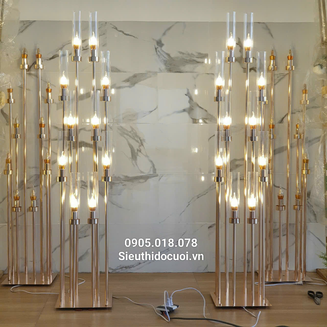 Đèn dẫn lối đám cưới chụp meka Đèn dẫn lối đám cưới chụp meka