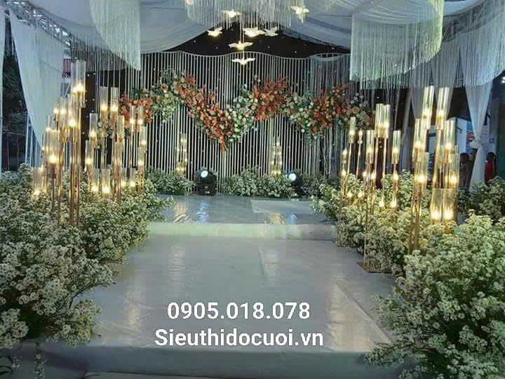 Đèn dẫn lối đám cưới chụp meka Đèn dẫn lối đám cưới chụp meka