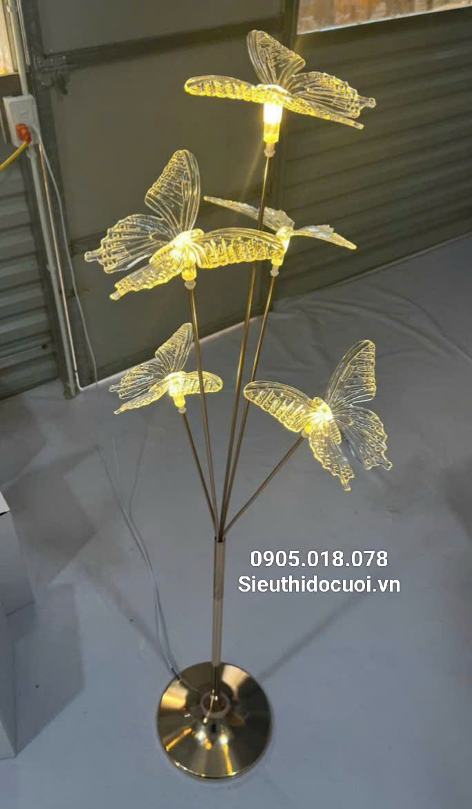 Đèn dẫn lối đám cưới bướm led Đèn dẫn lối đám cưới bướm led