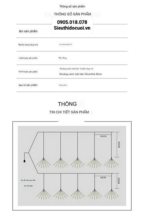 Đèn trang trí đám cưới thả led pháo hoa Đèn trang trí đám cưới thả led pháo hoa