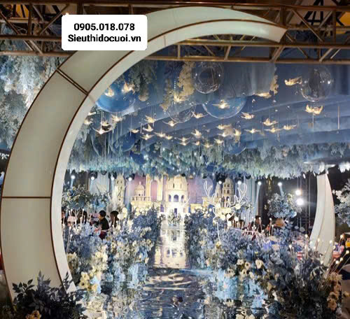 Đèn trang trí rạp cưới led chim trong suốt Đèn trang trí rạp cưới led chim trong suốt