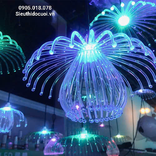 Đèn led thả sứa biển 2 tầng Đèn led thả sứa biển 2 tầng