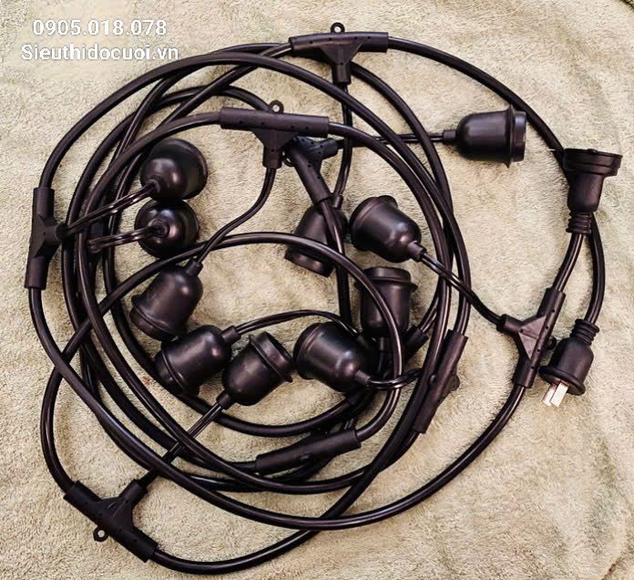 Dây đèn trang trí ngoài trời Dây đèn trang trí ngoài trời