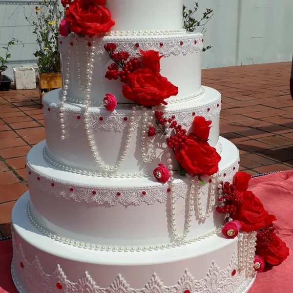 Bánh kem giả 5 tầng, Bánh kem mô hình 5 tầng