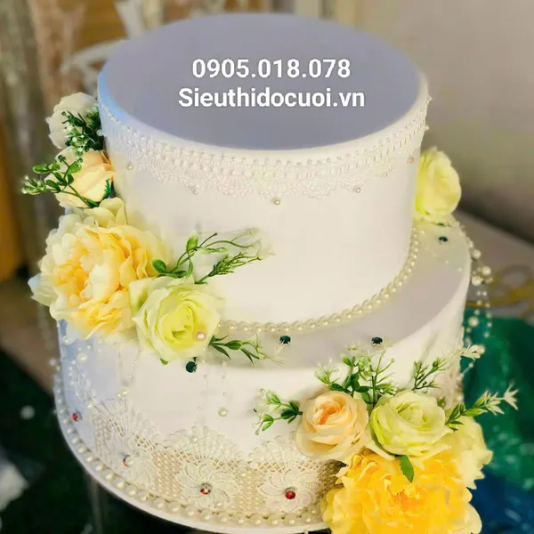 Bánh kem mô hình 2 tầng