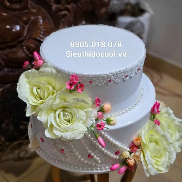 Bánh kem mô hình 2 tầng