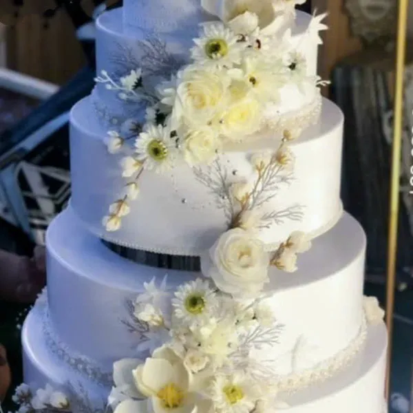 Bánh kem mô hình 6 tầng