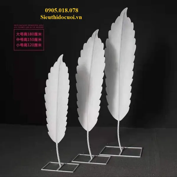 Bộ lá trang trí cưới