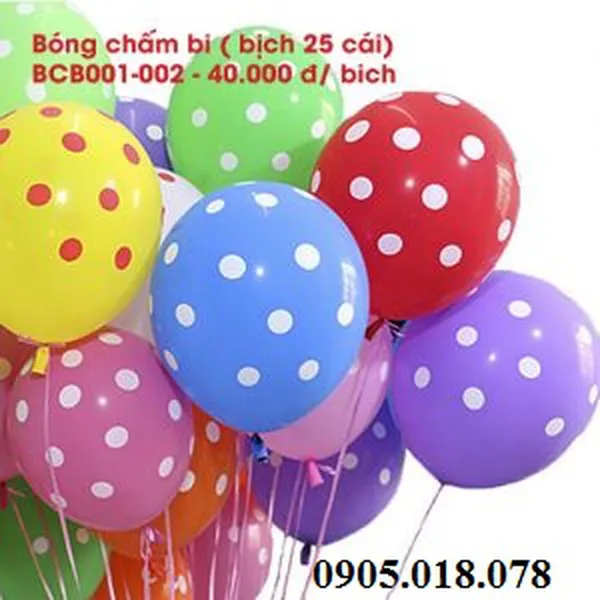 Bong Bóng Chấm Bi