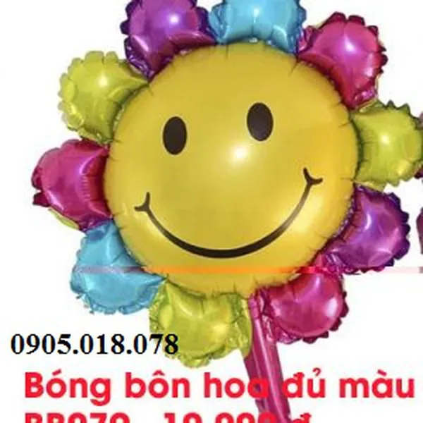 Bóng Bông Hoa Đủ Màu