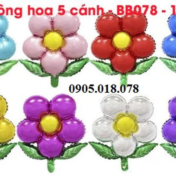 Bóng Cành Hoa 5 Cánh