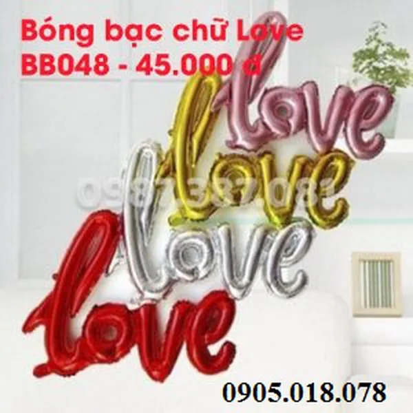 Bóng Chữ Love