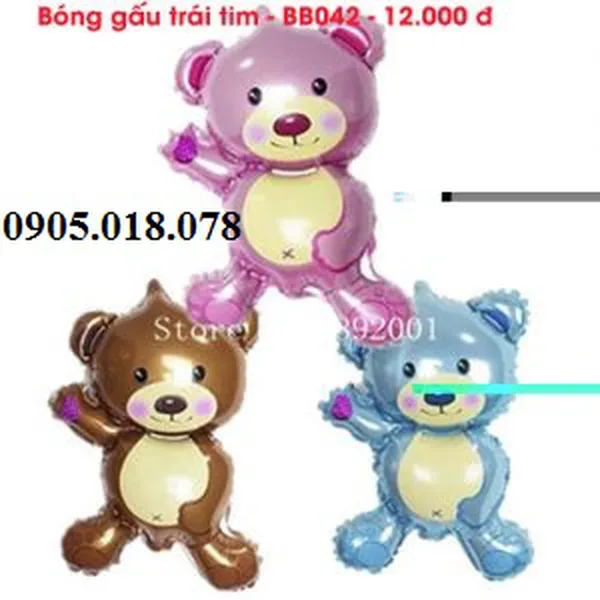 Bóng Gấu Trái Tim