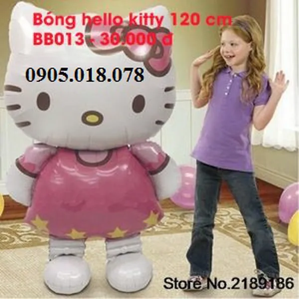 Bóng Hello Kitty 112cm