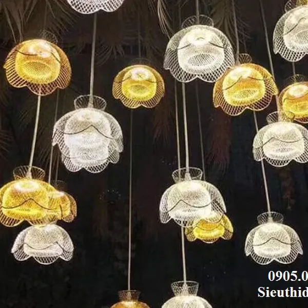 Bông hoa 3d đèn led