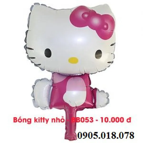 Bóng Kitty Nhỏ Hồng