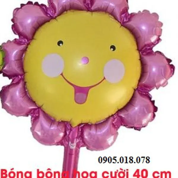 Bóng Mặt Cười Bông Hoa Nhỏ